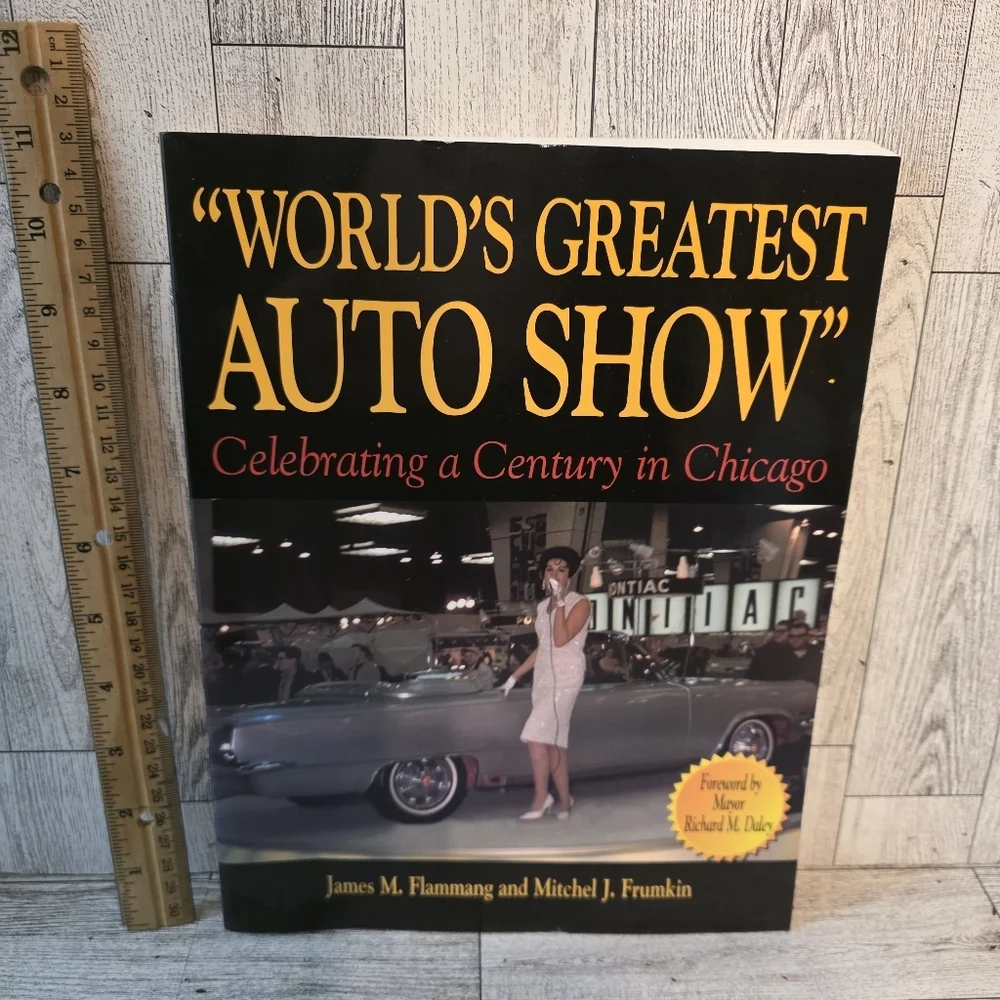 World's Greatest Auto Show Coffee Table Book - Black and Red